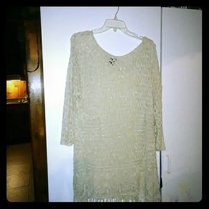 Beautiful crocheted tunic